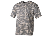 US tričko, vzor AT-digital, bavlna S