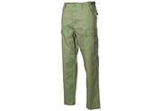 US bojové kalhoty BDU, Rip Stop, olivové M