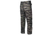 US bojové kalhoty BDU, Rip Stop, tiger stripe XL