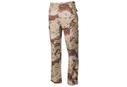 US bojové kalhoty BDU, Rip Stop, 6 Farben desert M