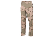 US bojové kalhoty BDU, Rip Stop, 3 Farben desert M