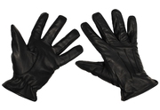 Kožené rukavice, černé S