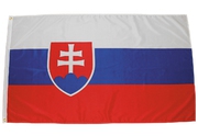 Vlajka Slovensko, polyester, 90 x 150 cm