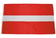Vlajka Lotyšska, polyester, 90 x 150 cm