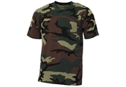 US T-Shirt, ”Streetstyle”, woodland, 140-145 g/mý XL