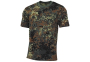 US T-Shirt, ”Streetstyle”, flecktarn, 140-145 g/mý L