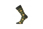 Lasting merino ponožky WPK zelené (42-45) L