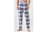 Pánské pyžamové kalhoty Luboš tmavě modrá M
